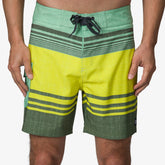 Casey Stripe Boardshort 17"