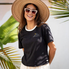 Sun Lover Ringer Tee