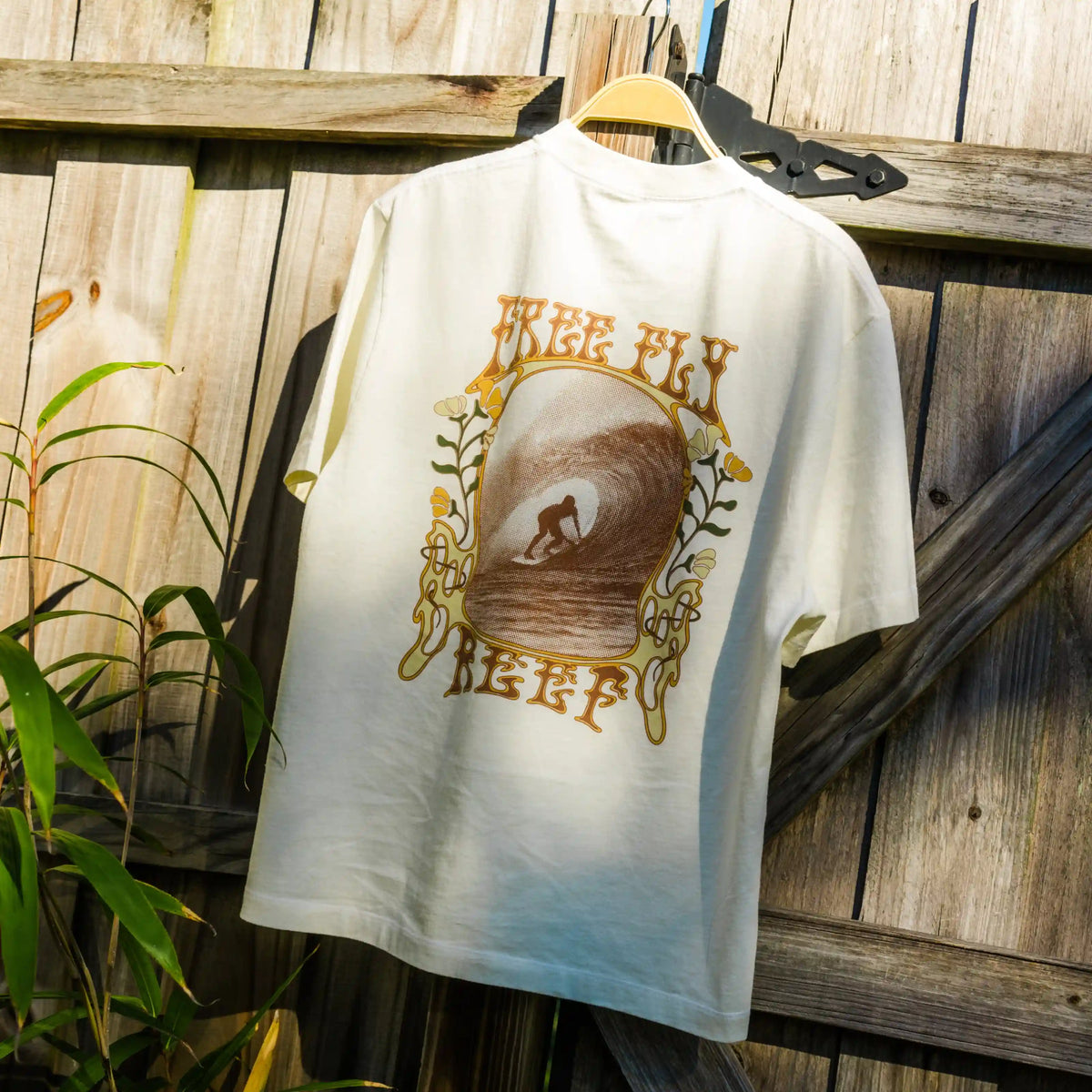 High-Stoke Relaxed Tee - Bone