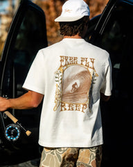 High-Stoke Relaxed Tee - Bone