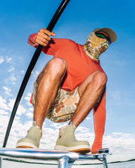 Bamboo Lightweight Sun Mask - Floral Camo